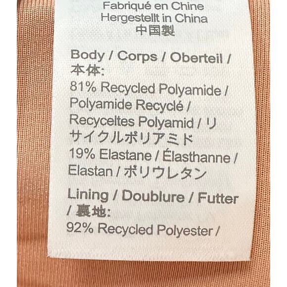 2/$15 NWT J. Crew Ribbed-Trim Hipster Full Coverage Bikini Bottom Pink Size XXL - Picture 5 of 7